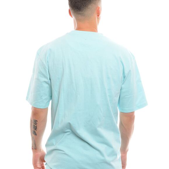 Triko Karl Kani Small Signature Essential Tee light blue