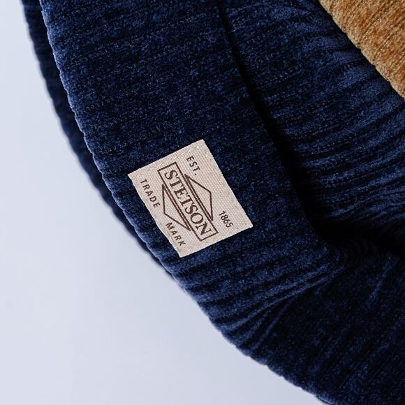 Docker Cap Stetson Corduroy Jersey Navy