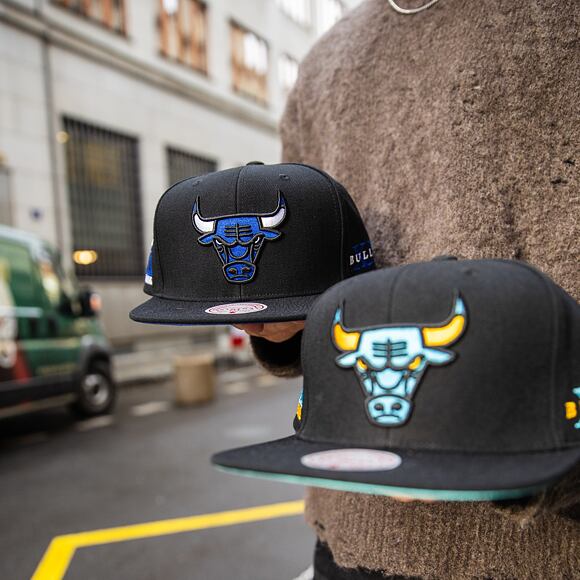 Kšiltovka Mitchell & Ness - Core Xi Snapback - Chicago Bulls - Black