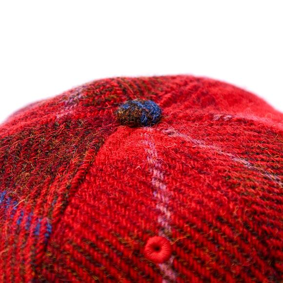 Kšiltovka New Era - 59FIFTY Retro Crown Harris Tweed - Red