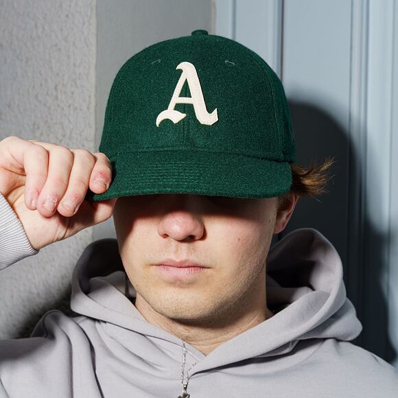 Kšiltovka New Era - MLB Heritage 9FIFTY Retro Crown - Oakland Athletics - Kelly Green / White