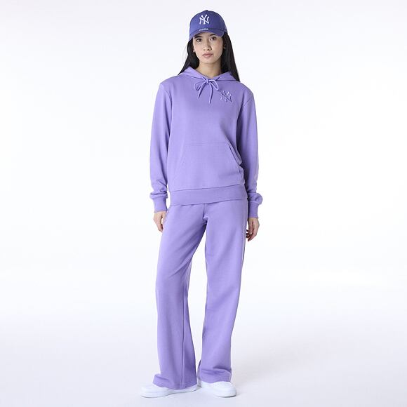 Dámská Mikina New Era - MLB Essential Hoody - NY Yankees - Purple