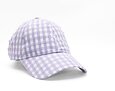 Dámská Kšiltovka New Era 9TWENTY MLB Womens Gingham  New York Yankees Pastel Lilac / White