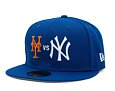 New Era 59FIFTY 2000 World Series New York Mets VS New York Yankees Fitted Light Royal Cap