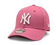 Dětská Kšiltovka New Era - 9FORTY League Essential - NY Yankees - Pink / White