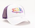 Von Dutch Fargo Trucker Cotton Twill White/Purple Cap