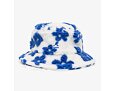 Klobouk Kangol - Floral Fleece Bucket - White/Blue