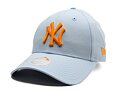 Dámská Kšiltovka New Era - MLB Essential 9FORTY - NY Yankees - Pastel Blue / Orange Glaze