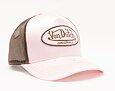 Von Dutch Cary Trucker Satin Lt.Pink/Brown Cap