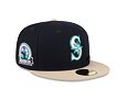 Kšiltovka New Era 59FIFTY MLB "Varsity Pin & Sidepatch" Seattle Mariners