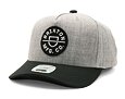 BRIXTON Crest C Mp Snapback Heather grey/Black Cap