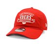 Kšiltovka New Era - 9TWENTY Retro - San Francisco 49ers - Scarlet