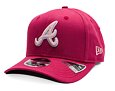 Kšiltovka New Era - MLB World Series 9FIFTY Original Fit - Atlanta Braves - Burgundy / Pink