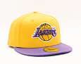 New Era 59FIFTY NBA Basic Los Angeles Lakers Fitted Yellow / Purple Cap