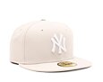 Kšiltovka New Era - 59FIFTY League Essential - NY Yankees - Stone / White