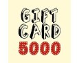 5000 CZK Gift Voucher