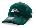 Kšiltovka New Era - Contrast Stitch 9TWENTY - Dark Green / White