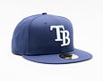 New Era 59FIFTY MLB Authentic Performance Tampa Bay Rays Fitted Team Color Cap