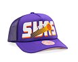 Kšiltovka Mitchell & Ness NBA Billboard Trucker Snapback Hwc Phoenix Suns Purple