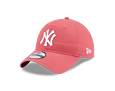 Kšiltovka New Era 9TWENTY MLB League Essential New York Yankees Litmus Pink / Optic White