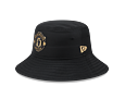 Klobouk New Era Black Gold Bucket Hat Manchester United FC Black