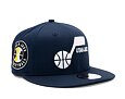 Kšiltovka New Era 9FIFTY NBA Patch Utah Jazz Oceanside Blue / White