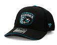 Kšiltovka Fanatics Authentic Pro Draft San Jose Sharks Black/Active Blue