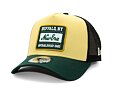 Kšiltovka New Era - Buffalo Patch Canvas 9FORTY Trucker - Vegas Gold / Dark Green