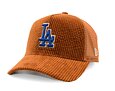 Kšiltovka New Era - 9FORTY Trucker Cord - LA Dodgers - Brown