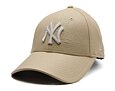 Dámská Kšiltovka New Era - MLB Crinkled PU 9FORTY - NY Yankees - Stone