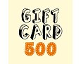 500 CZK Gift Voucher