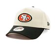 Kšiltovka New Era - 9FORTY A-Frame Cream Patch - San Francisco 49ers - Stone / Black