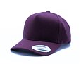 Kšiltovka Yupoong 5-Panel Curved Classic Snapback burgundy