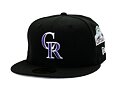 Kšiltovka New Era - MLB Image Drop - All Over Print 59FIFTY - Colorado Rockies - Black