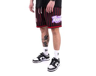 Kraťasy Mitchell & Ness NBA M&N CITY COLLECTION MESH SHORT RAPTORS Black / Red