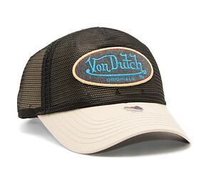 Von Dutch Trucker Boston Mesh Black Cap