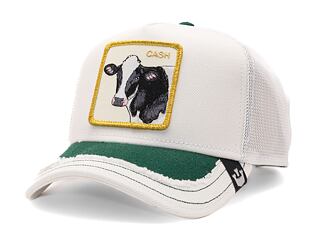 Kšiltovka Goorin Brothers Silky Cow Trucker White