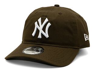 Kšiltovka New Era - 9TWENTY League Essential - NY Yankees - Walnut / White