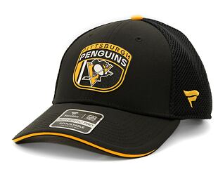 Kšiltovka Fanatics Authentic Pro Draft Pittsburgh Penguins Black/Yellow Gold