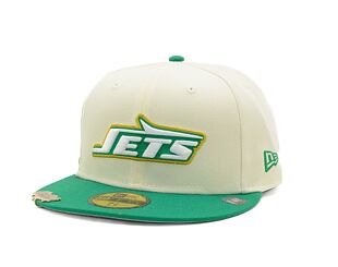 Kšiltovka New Era - 59FIFTY NFL Visor Clip - NY Jets - Off White