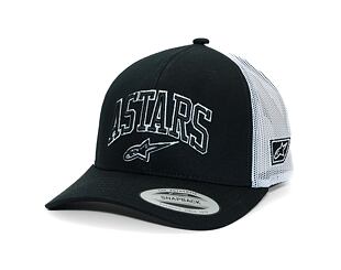 Kšiltovka Alpinestars Dunker Trucker Black/White