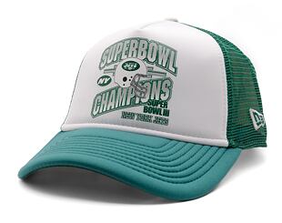 Kšiltovka New Era - NFL Superbowl 9FORTY Trucker - NY Jets - Emerald Green