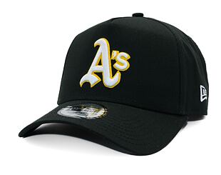 Kšiltovka New Era - MLB World Series Patch 9FORTY A-Frame - Oakland Athletics - Black / Gold