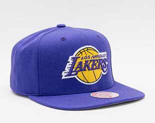 Mitchell & Ness Team Ground 2.0 Snapback Los Angeles Lakers Purple Cap