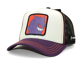 Kšiltovka Capslab x POKEMON cotton serge - Gengar