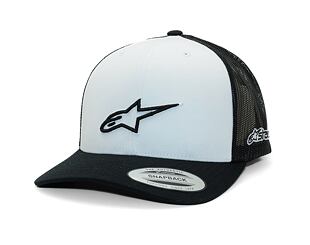 Kšiltovka Alpinestars - Ageless Outline Trucker - White/Black