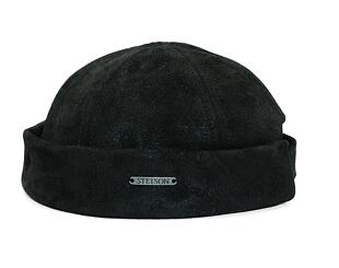 Docker Cap Stetson Docker Pig Skin Black