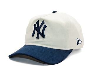 Kšiltovka New Era - MLB Script GOLFER - NY Yankees - Cream / Navy