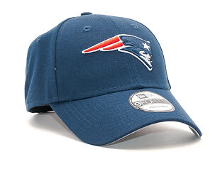 New Era The League New England Patriots 9FORTY Team Color Strapback Cap