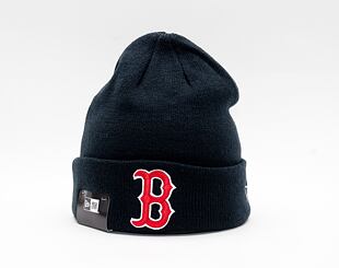 New Era MLB Essential Cuff Knit Boston Red Sox  Team Color Winter Beanie